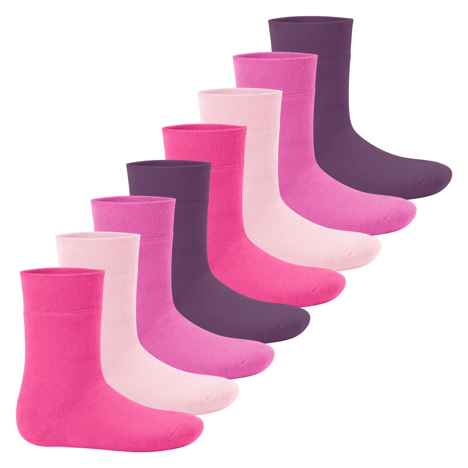 Footstar Thermosocken Kinder Winter Socken (8 Paar) Warme Vollfrottee Thermosocken
