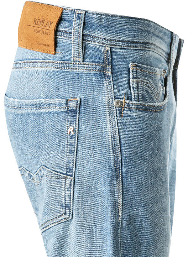 Replay, Jeans Rocco, Baumwoll-Stretch, hellblau