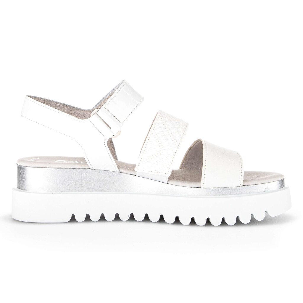 Gabor fashion Keilsandalette weiß