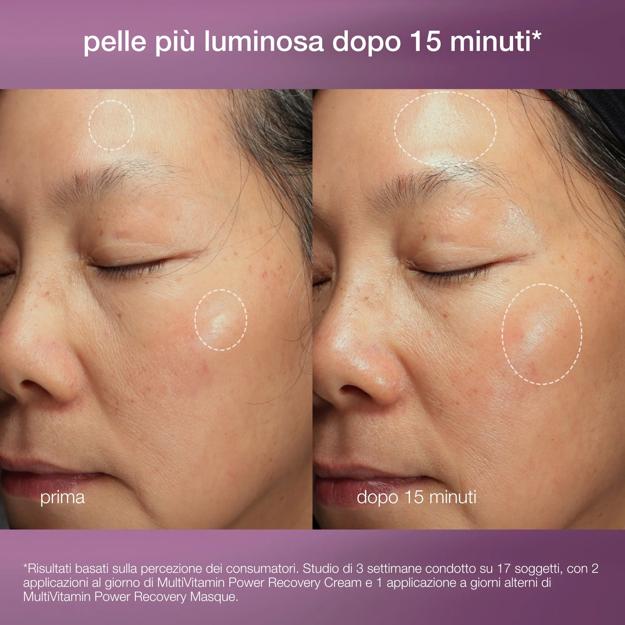 Monivitamiini stressaantuneen ihon palautumisjärjestelmäpakkaus - Ryppyjä ehkäisevä pakkaus