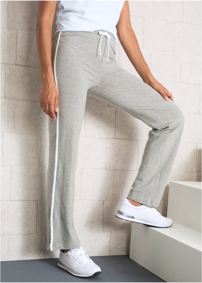 Shirthose aus Stretchmaterial im Doppelpack, gerade geschnitten