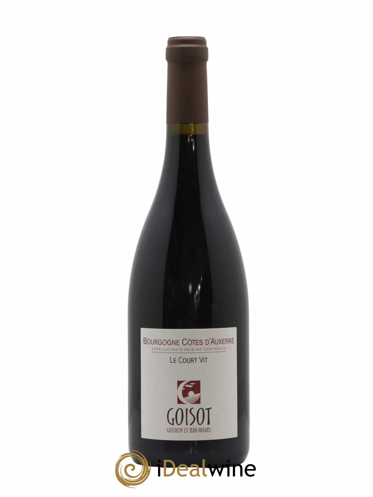 Bourgogne Côtes d'Auxerre Le Court Vit Goisot  2018 - Lot de 1 Bouteille
