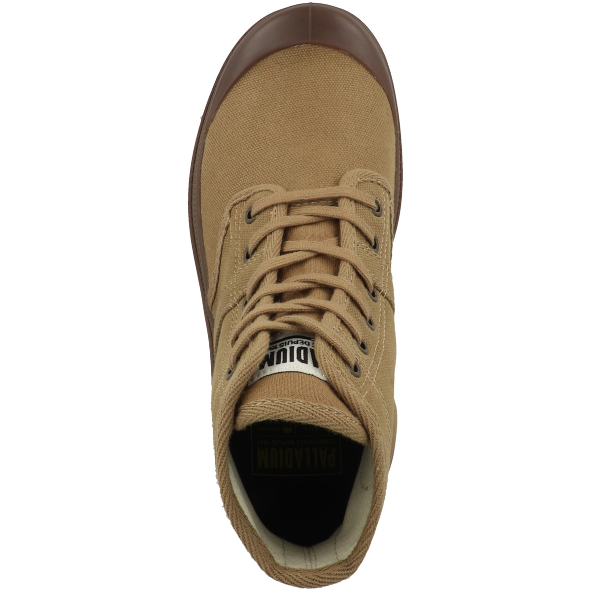 Palladium Pallabrousse Schnürboots hellbraun