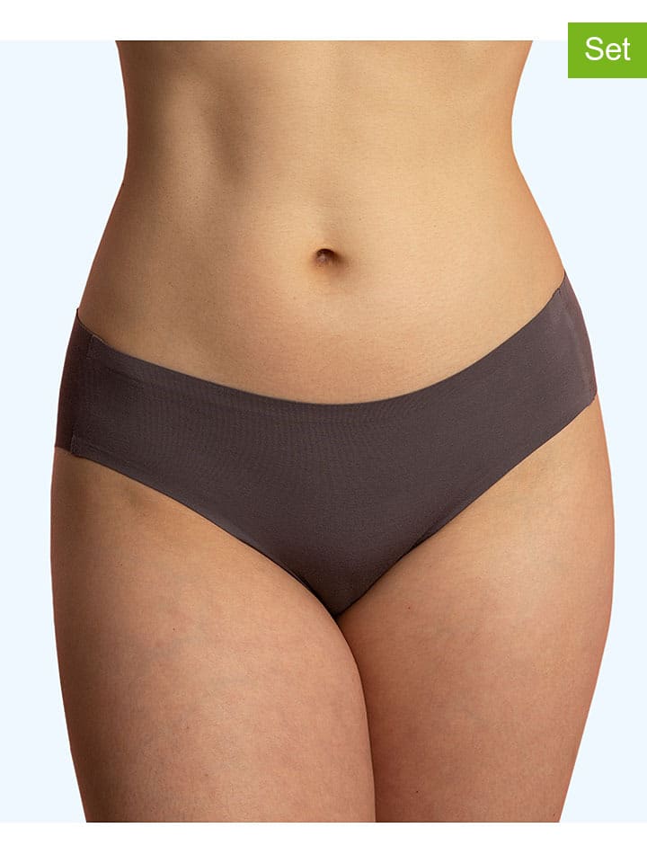 Royal Lounge 2er-Set: Pantys in Braun günstig kaufen