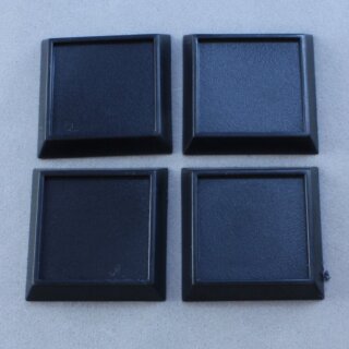 1 Inch Square Plastic Gaming Base (No Slot) (20)