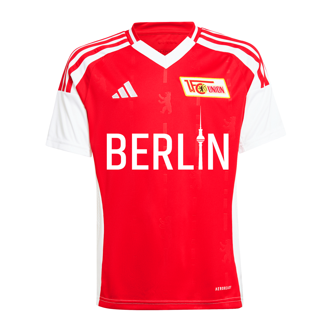 adidas 1. FC Union Berlin Trikot Home 2024/2025 Kids Rot