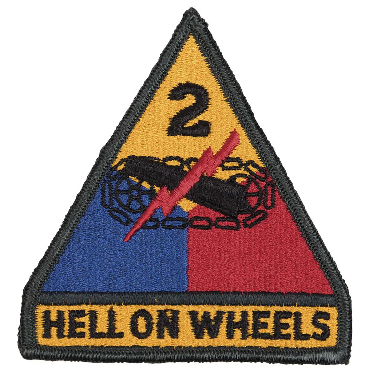 US Textilabzeichen 2nd Armored Division
