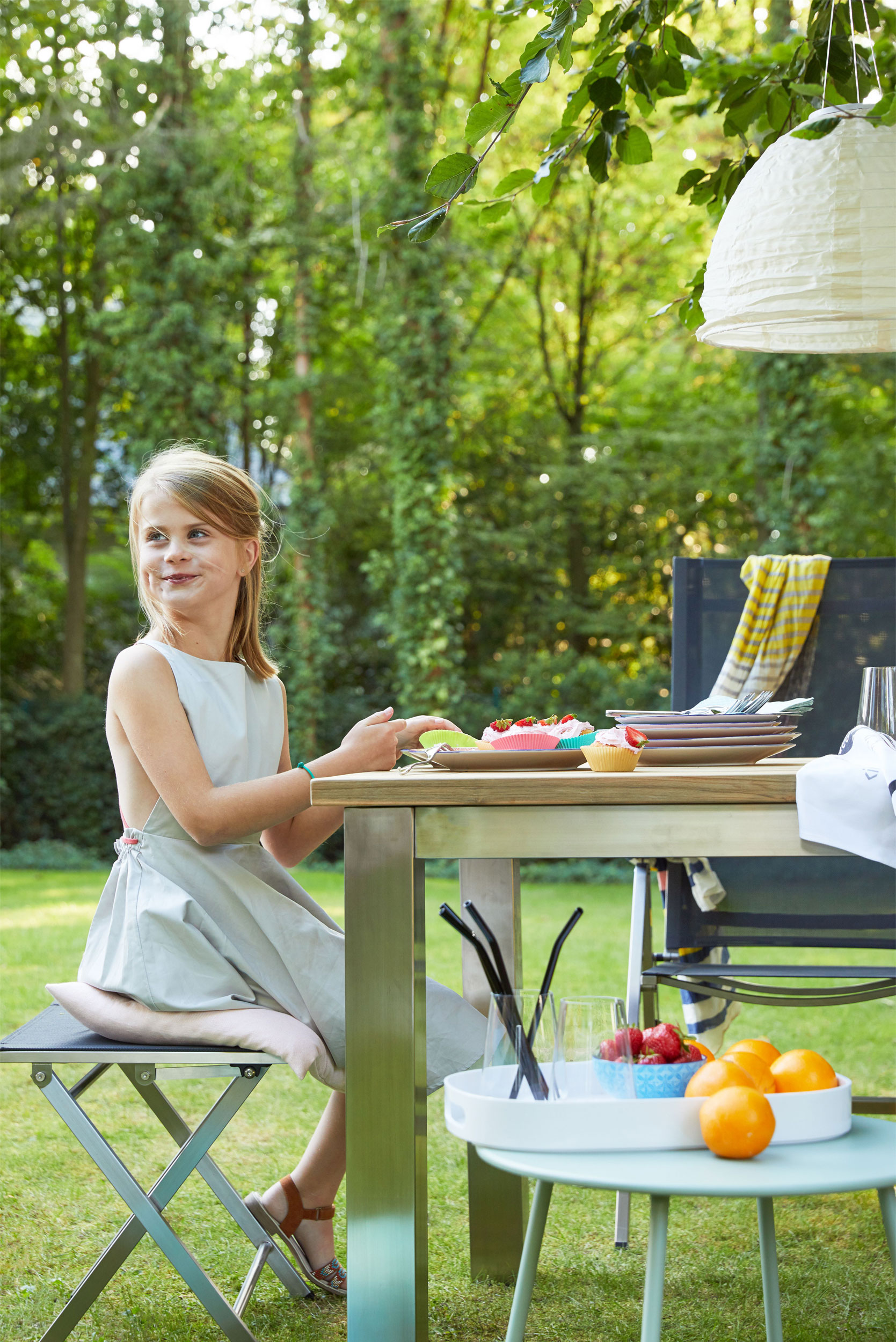 OUTDOORGarten-Beistelltisch klein
