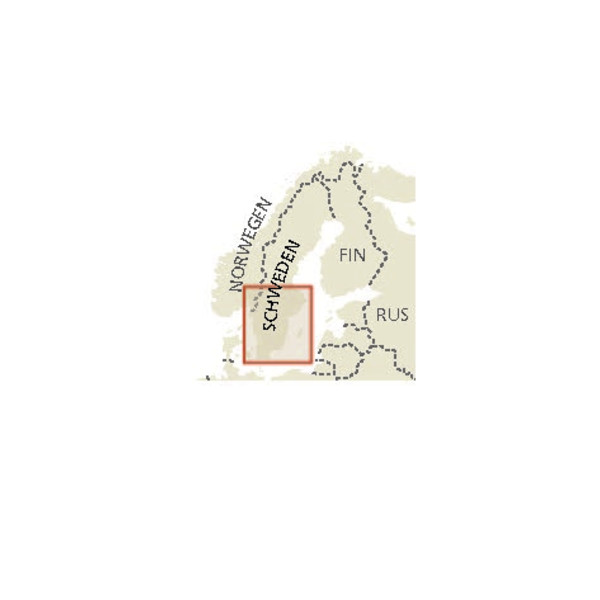 RKH WMP SCHWEDEN SÜD 1:500.000 - Straßenkarte