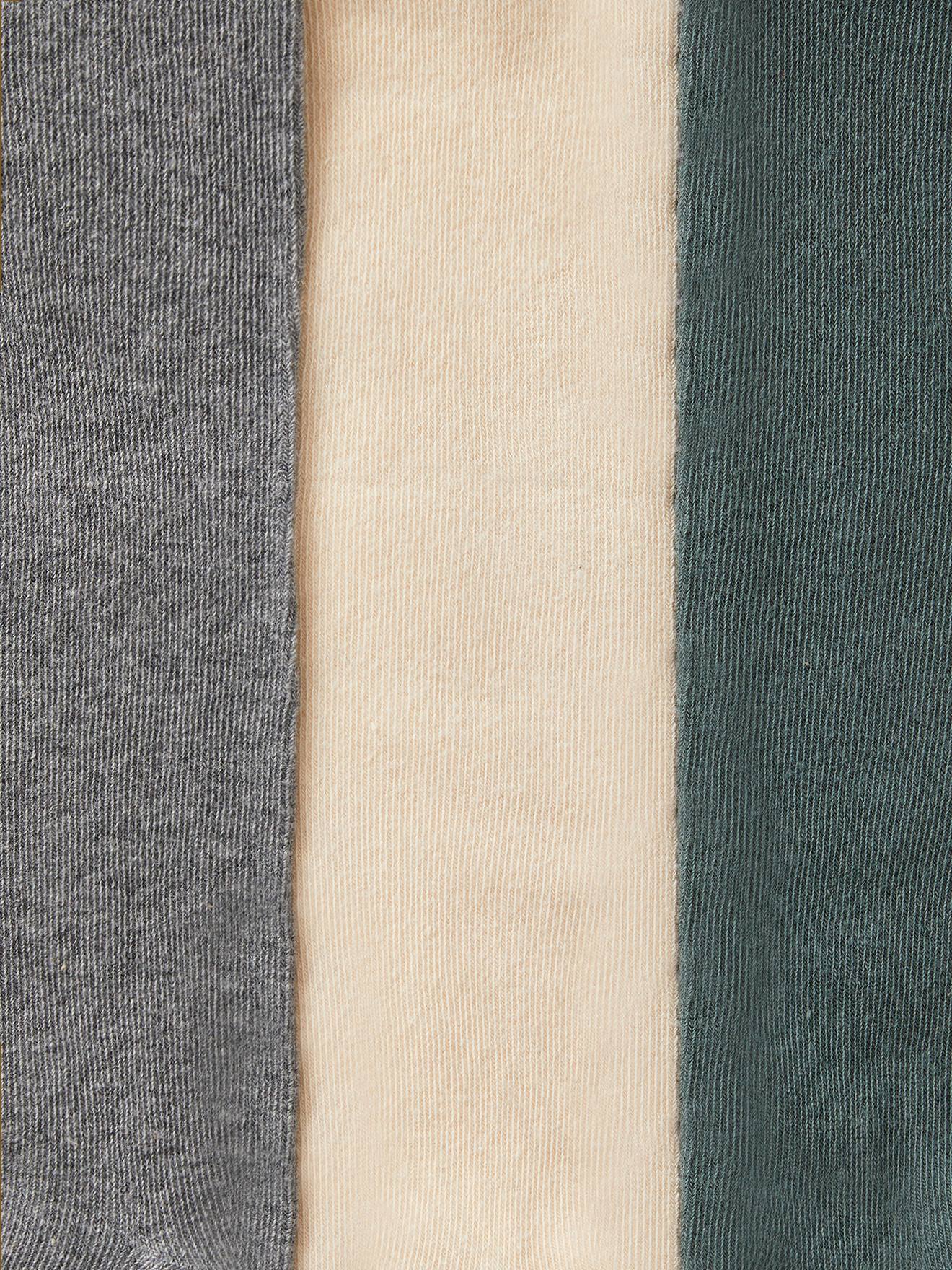 Lot de 3 collants bébé maille BASICS noisette