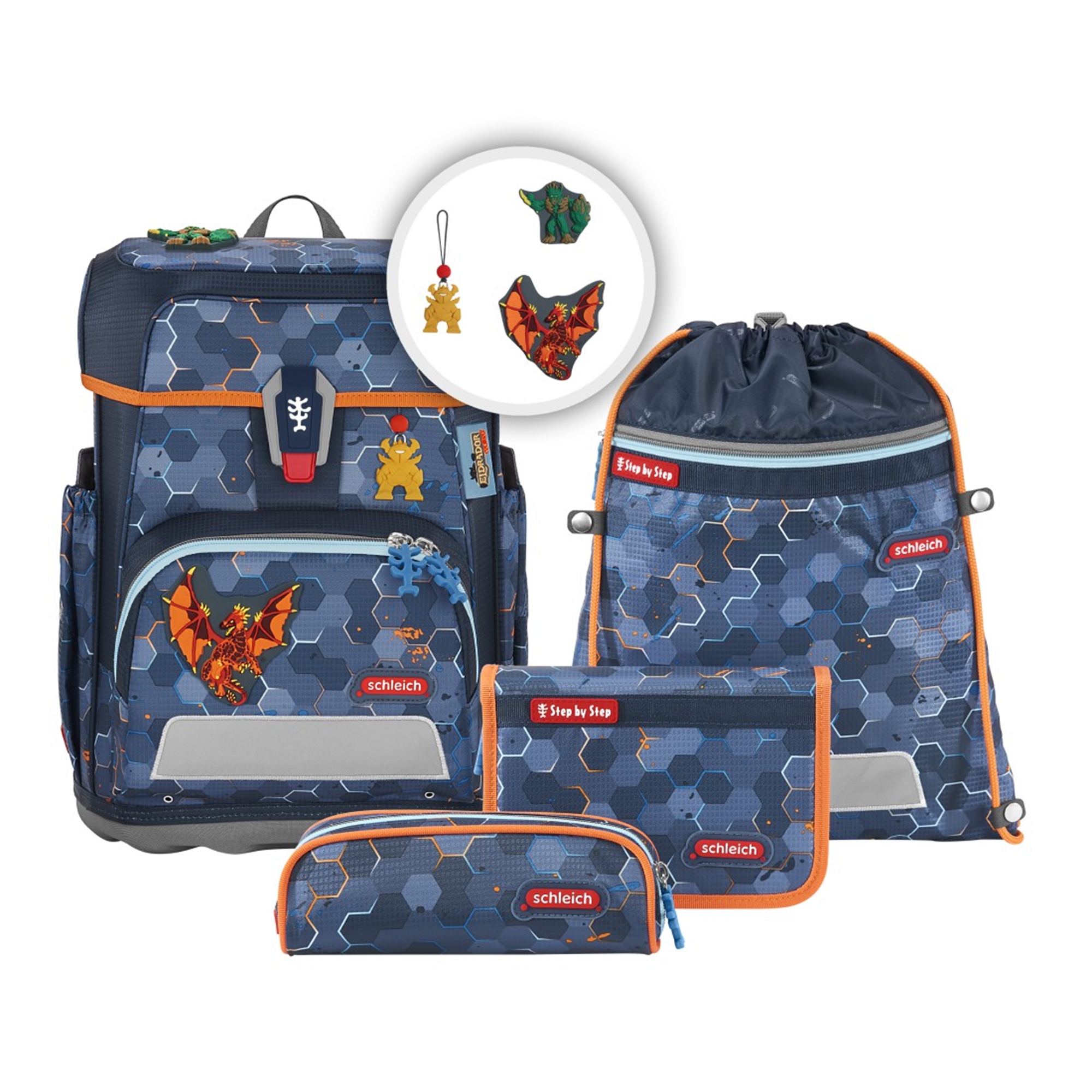 Schulranzen-Set CLOUD - Dragon Drako