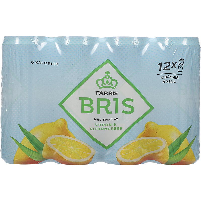 Farris Farris Bris 12-pk 0,33 l Sitron/Sitrongress