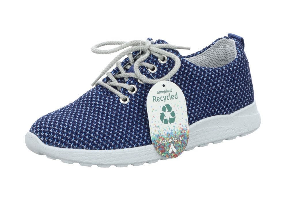 WALDLÄUFER Freizeit Schnürer blau 778401