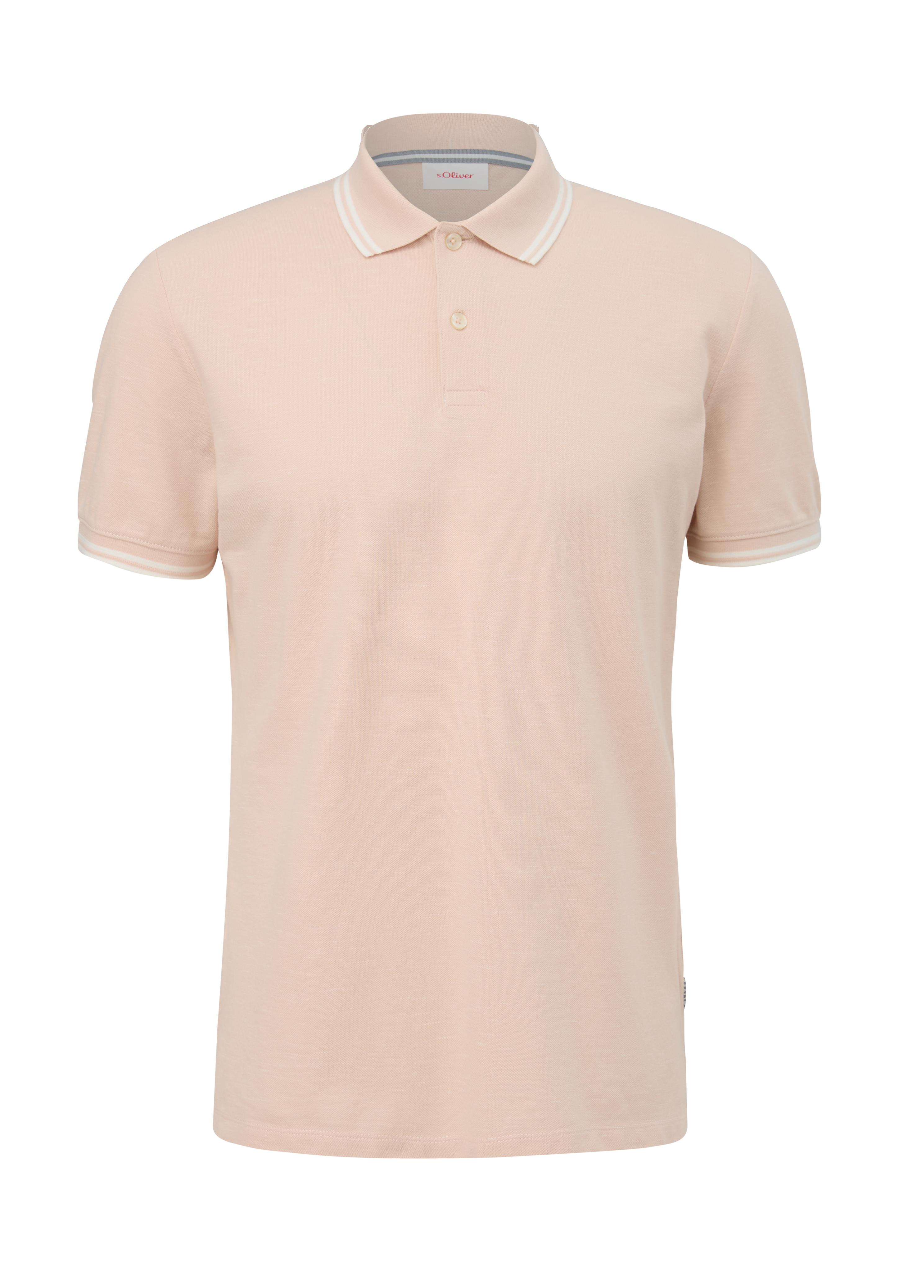 Poloshirt mit Flammgarnstruktur  2131901-09W1