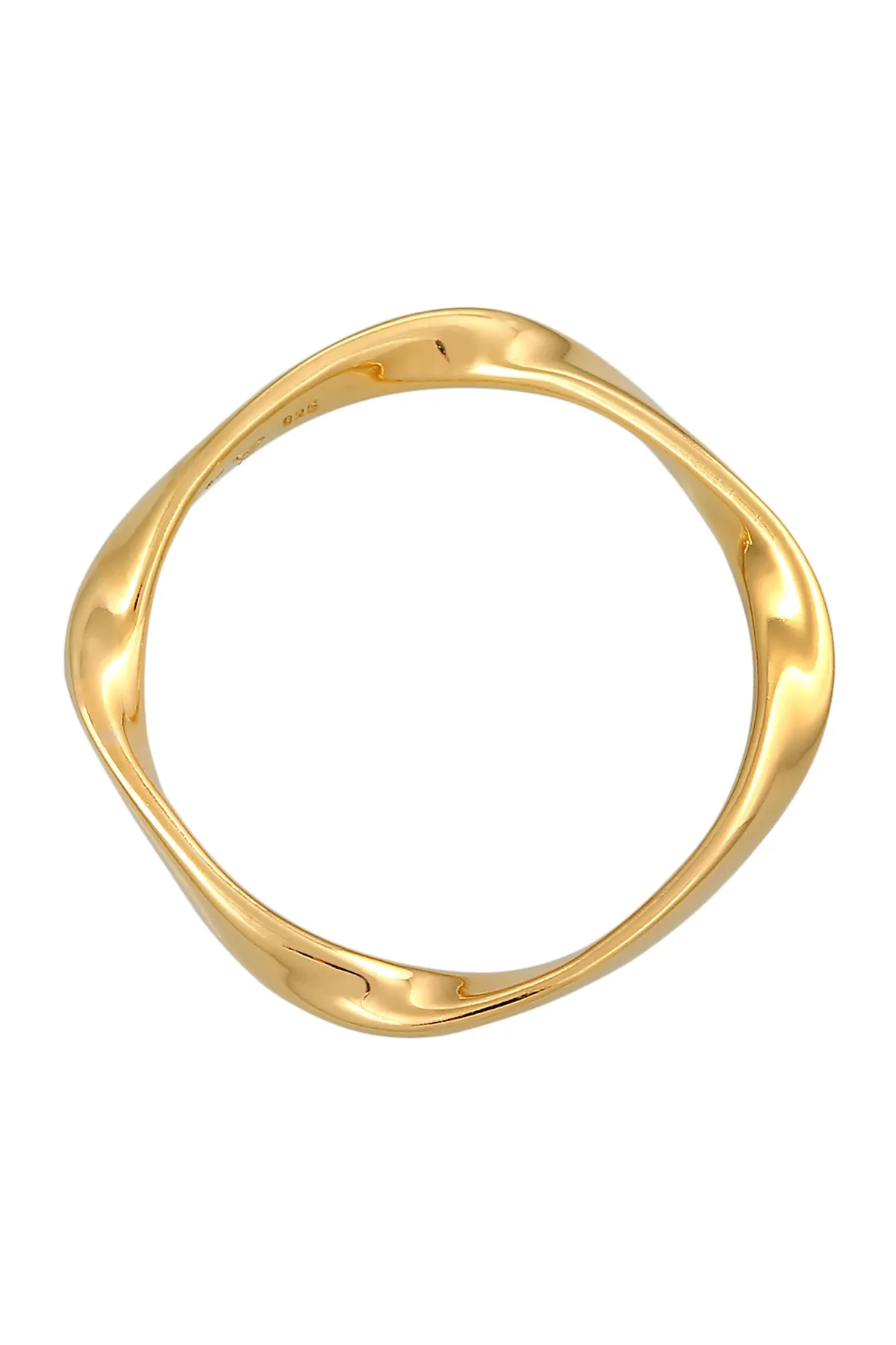 ELLI  Ring Bandring Gedreht Stapelring Basic 925 Silber