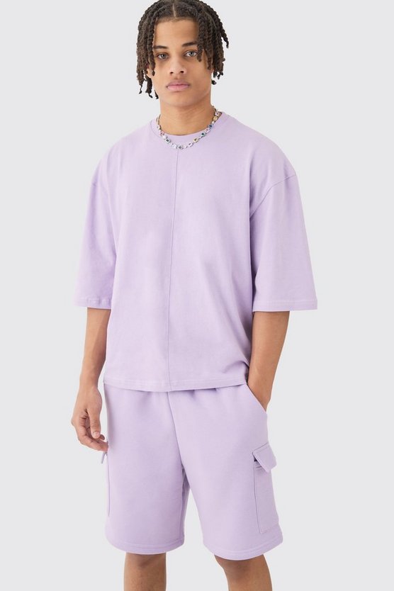 Kastiges Oversize T-Shirt & Cargohose