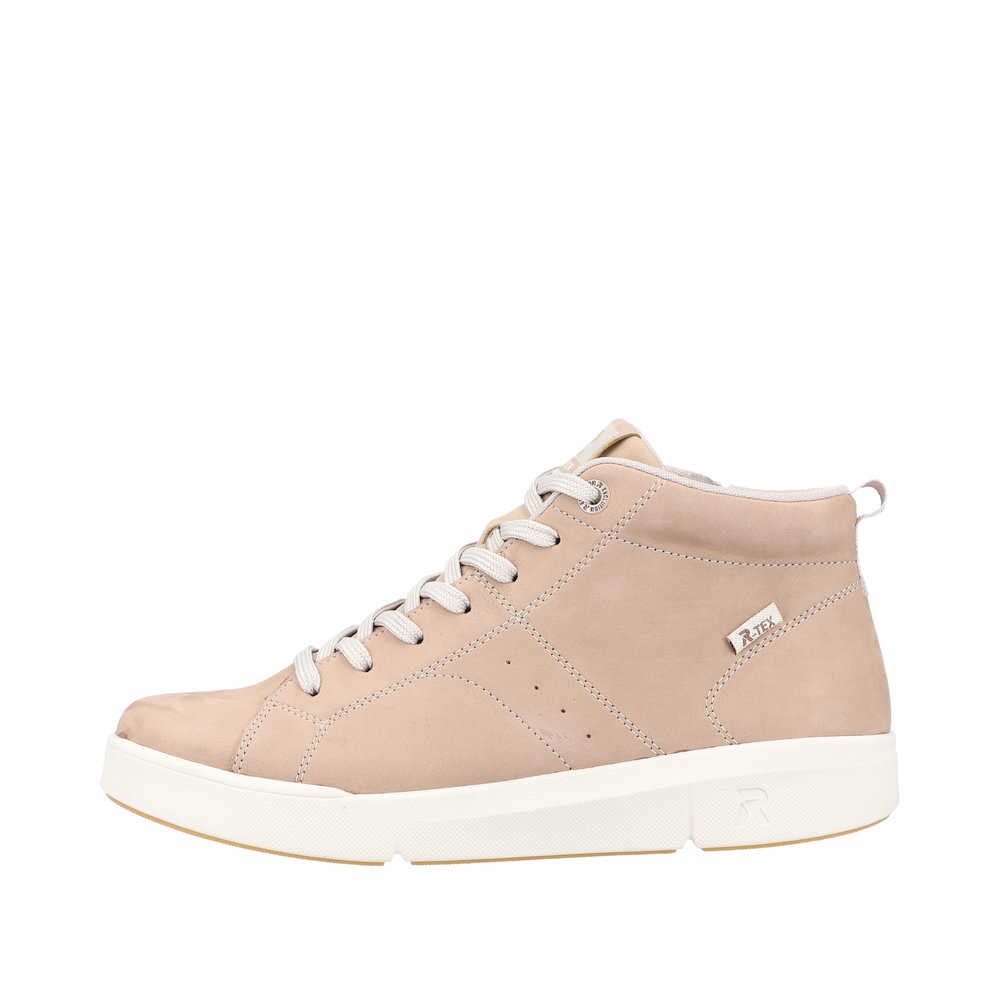 RIEKER Stiefeletten beige