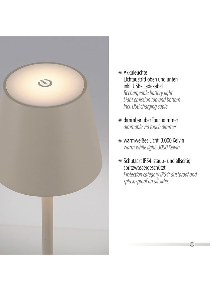 Just Light LED-Tischleuchte 