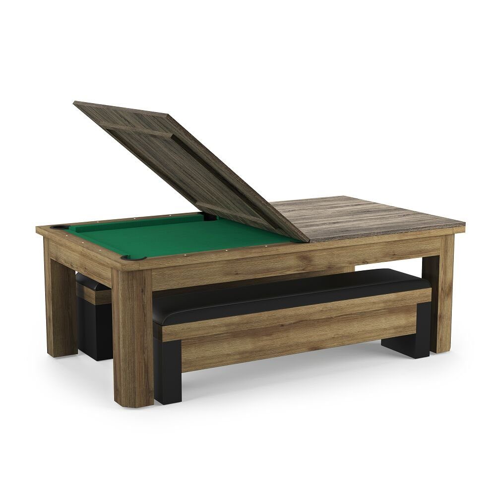 Carromco Billardtisch Billardtisch Manor XT - 6,5 ft, Eleganter Pooltisch für die eigenen vier Wände