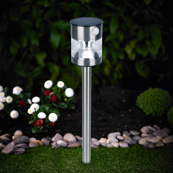Solar-LED-Gartenleuchte SO49, mit Bewegungsmelder