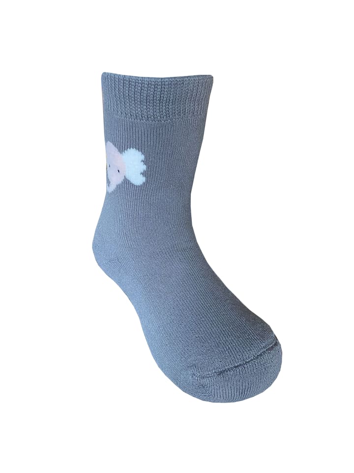 Yalion 9er Pack Socken Halbplüsch in Grau günstig kaufen
