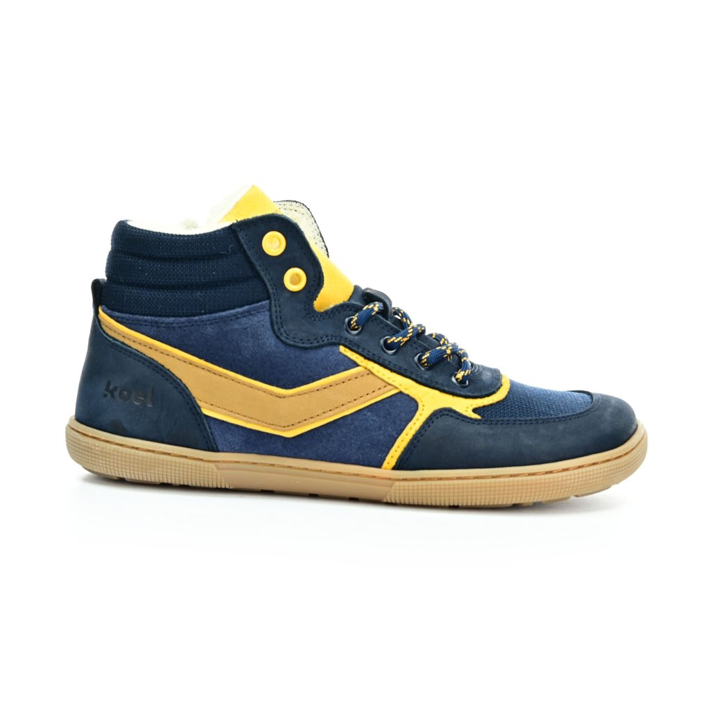 Koel Danish Nappa Wool Blue AD Winterbarfußschuhe