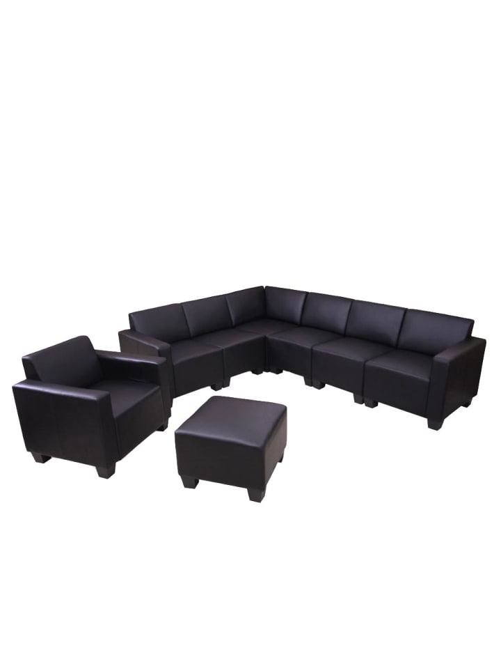 MCW Modular Sofa-System 6-2 Moncalieri, Schwarz günstig kaufen onesize