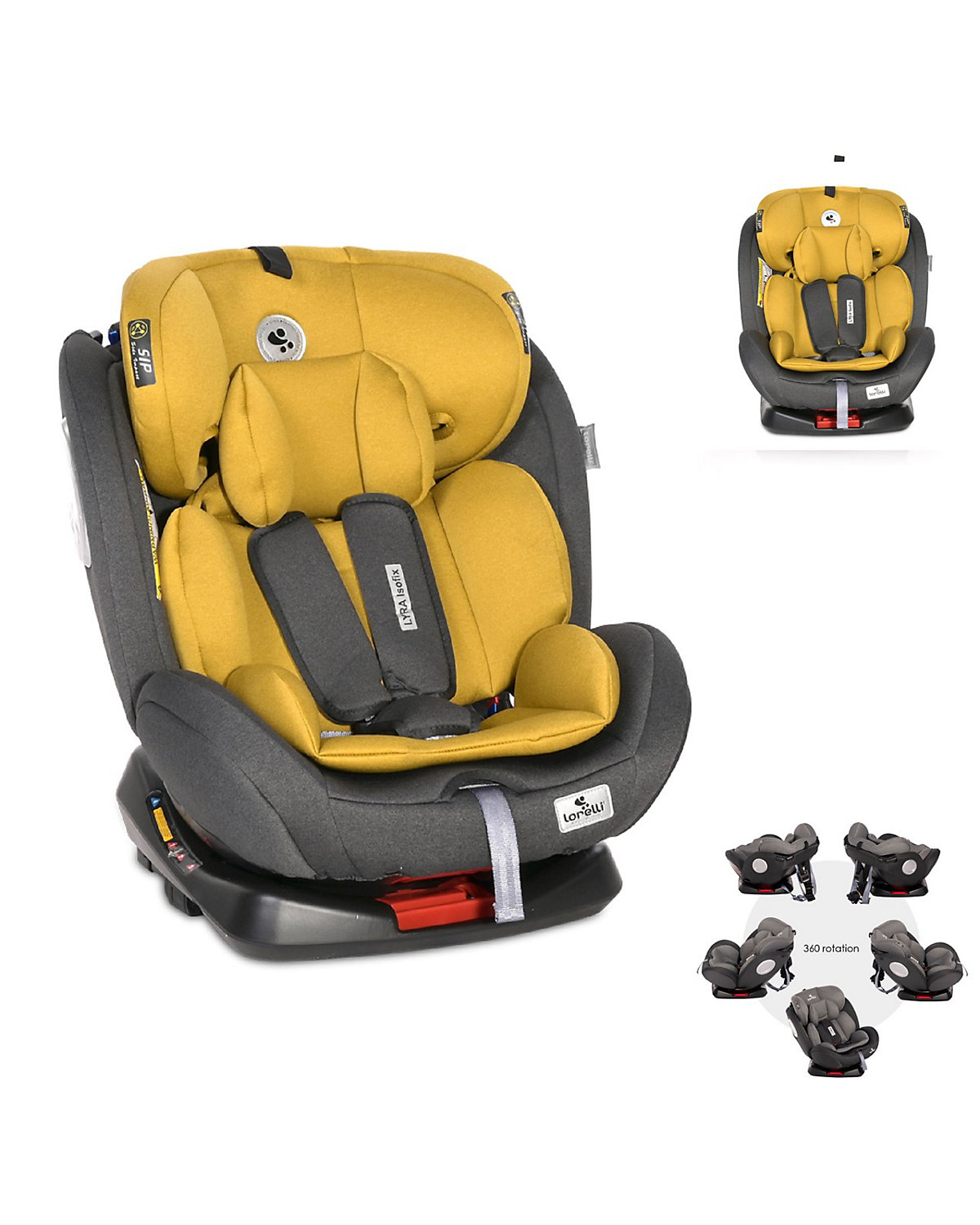 Kindersitz Lyra Gruppe 0+/1/2/3 (0 - 36 kg) Isofix Kindersitze
