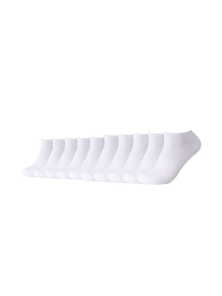 camano Sneakersocken 10er Pack classics in Weiß günstig kaufen