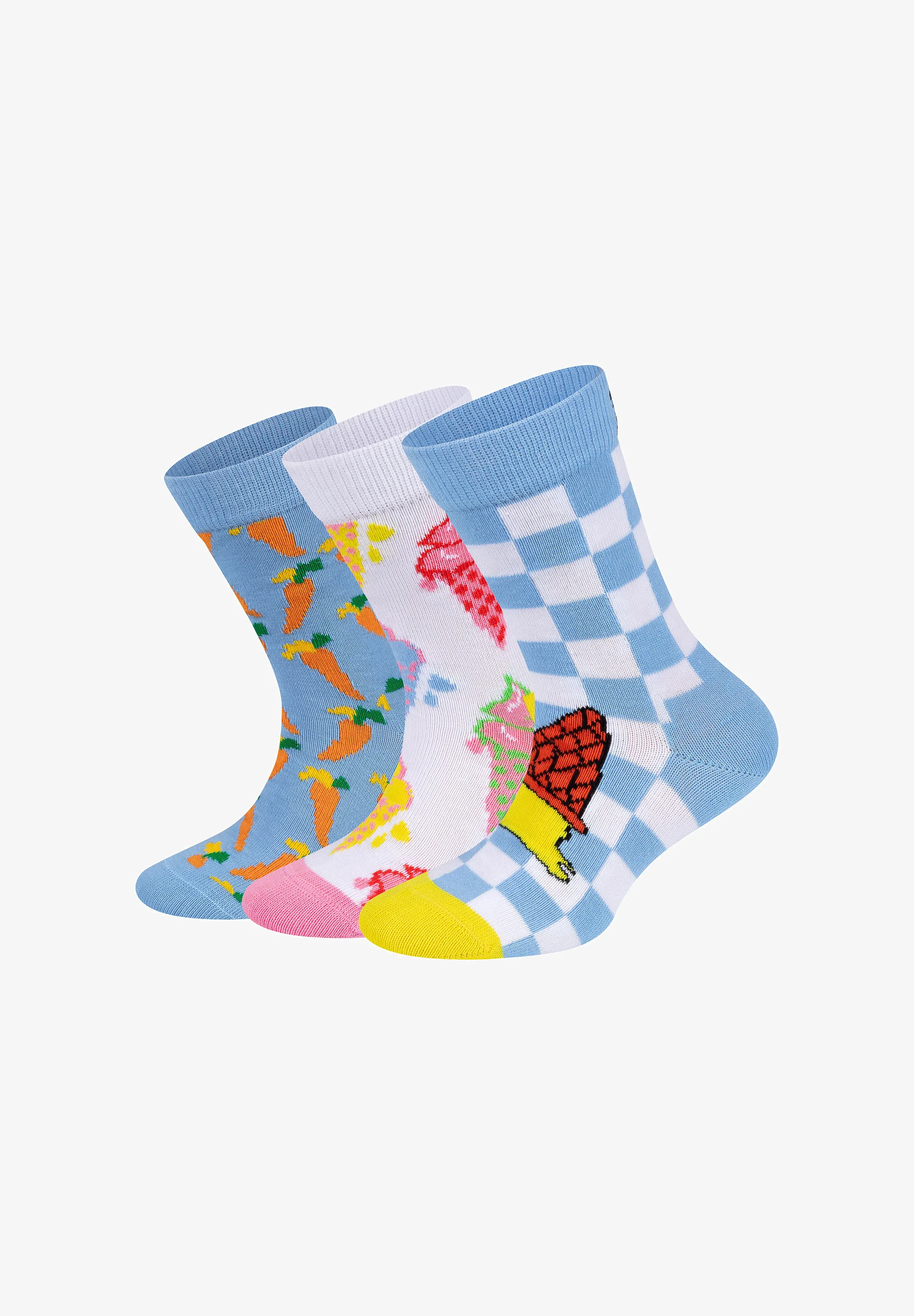 Calcetines Happy Socks PACK DE 3 HELADO Y ZANAHORIA - Calcetines