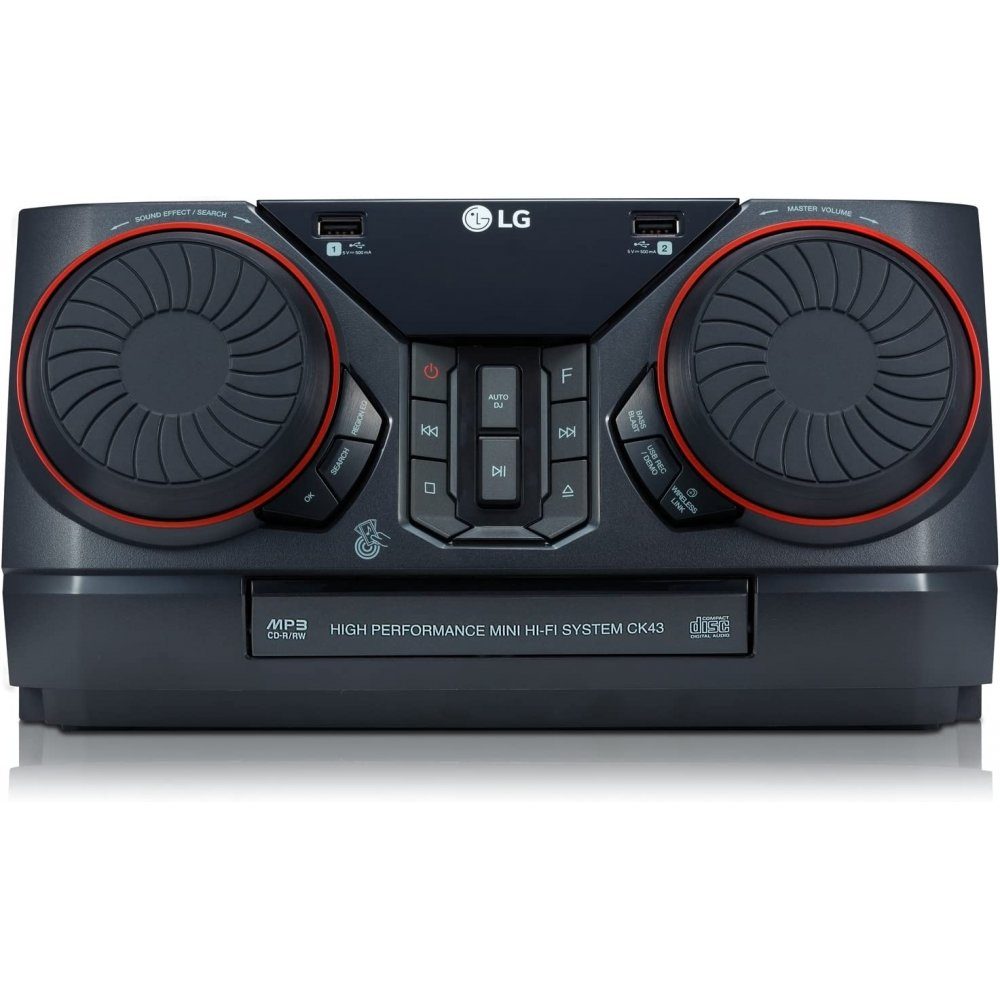 LG XBOOM CK43 - Mini HiFi System - schwarz Microanlage