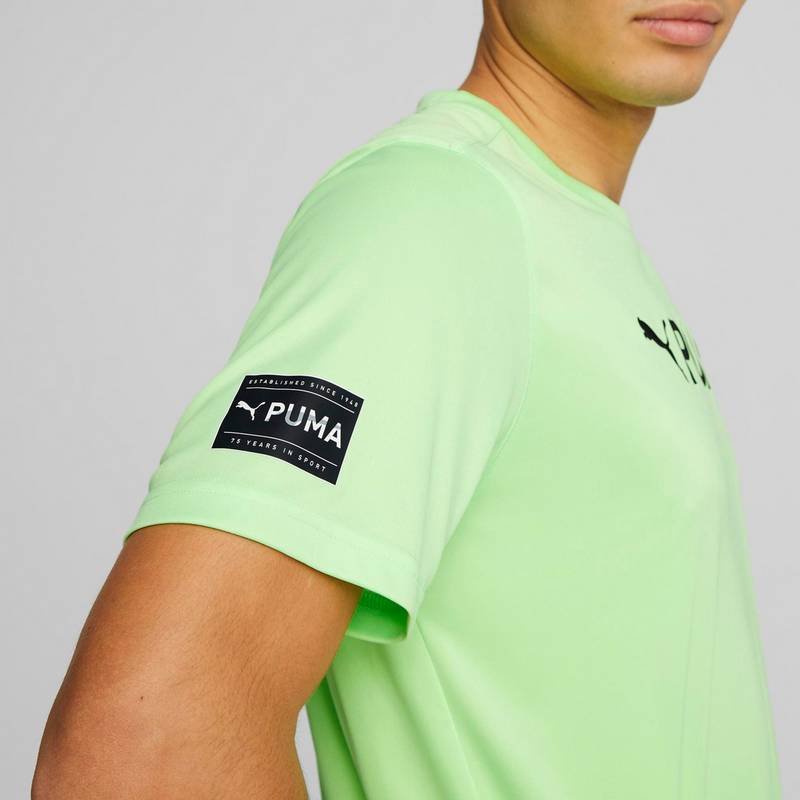 PUMA Fit Logo Funktionsshirt Herren