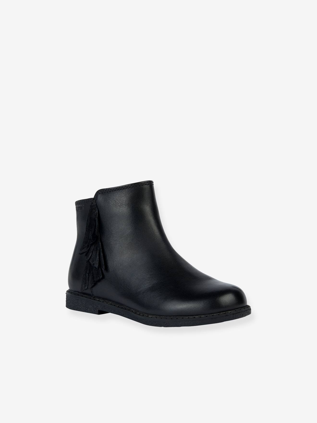 Boots en cuir J Shawntel Fille GEOX® noir