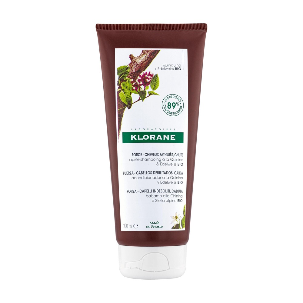 Klorane Quinine + Edelweiss BIO Après-shampooing  200ml Après shampooing