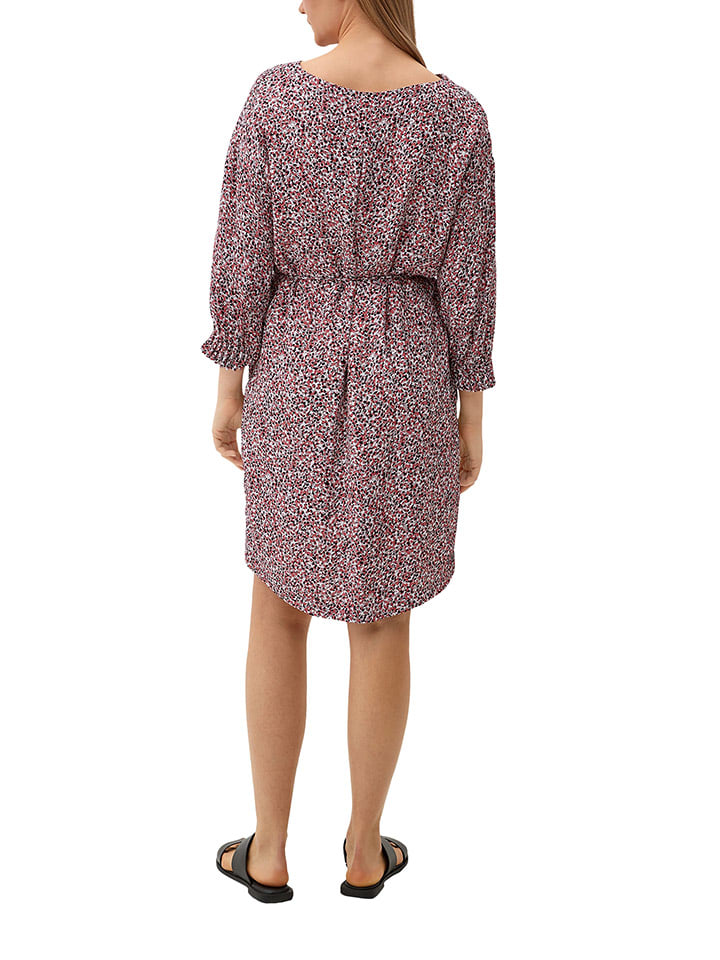 s.Oliver BLACK LABEL Kleid in Pink/ Schwarz günstig kaufen