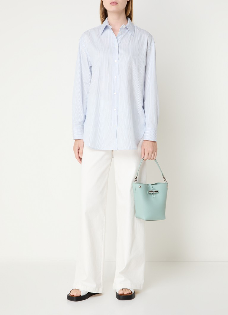 Longchamp Le Roseau shoulder bag with detachable shoulder strap