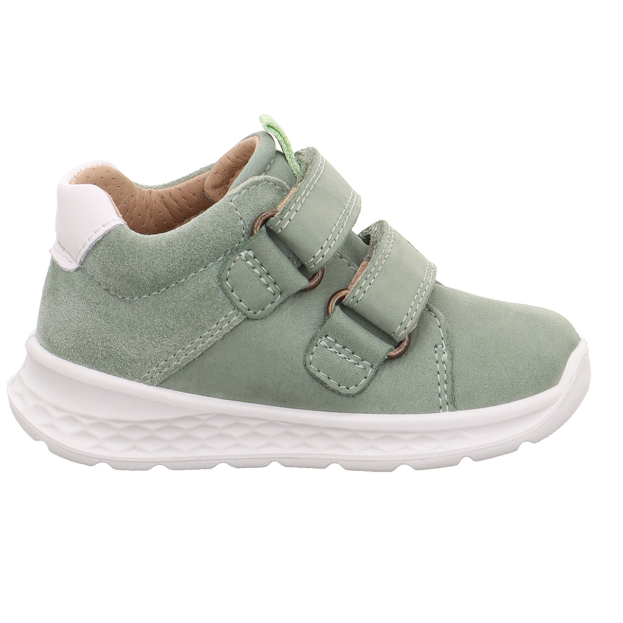 BREEZE - Hellgrün Sneaker low mit Klettverschluss