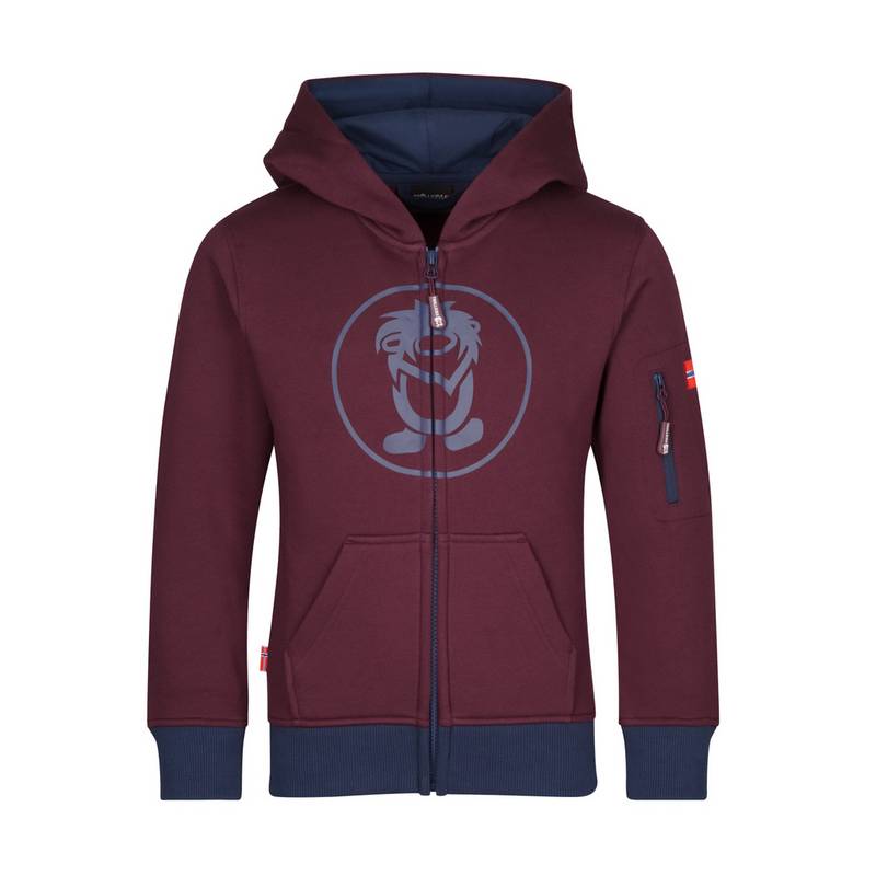 Trollkids Sortland Hoodie Kinder