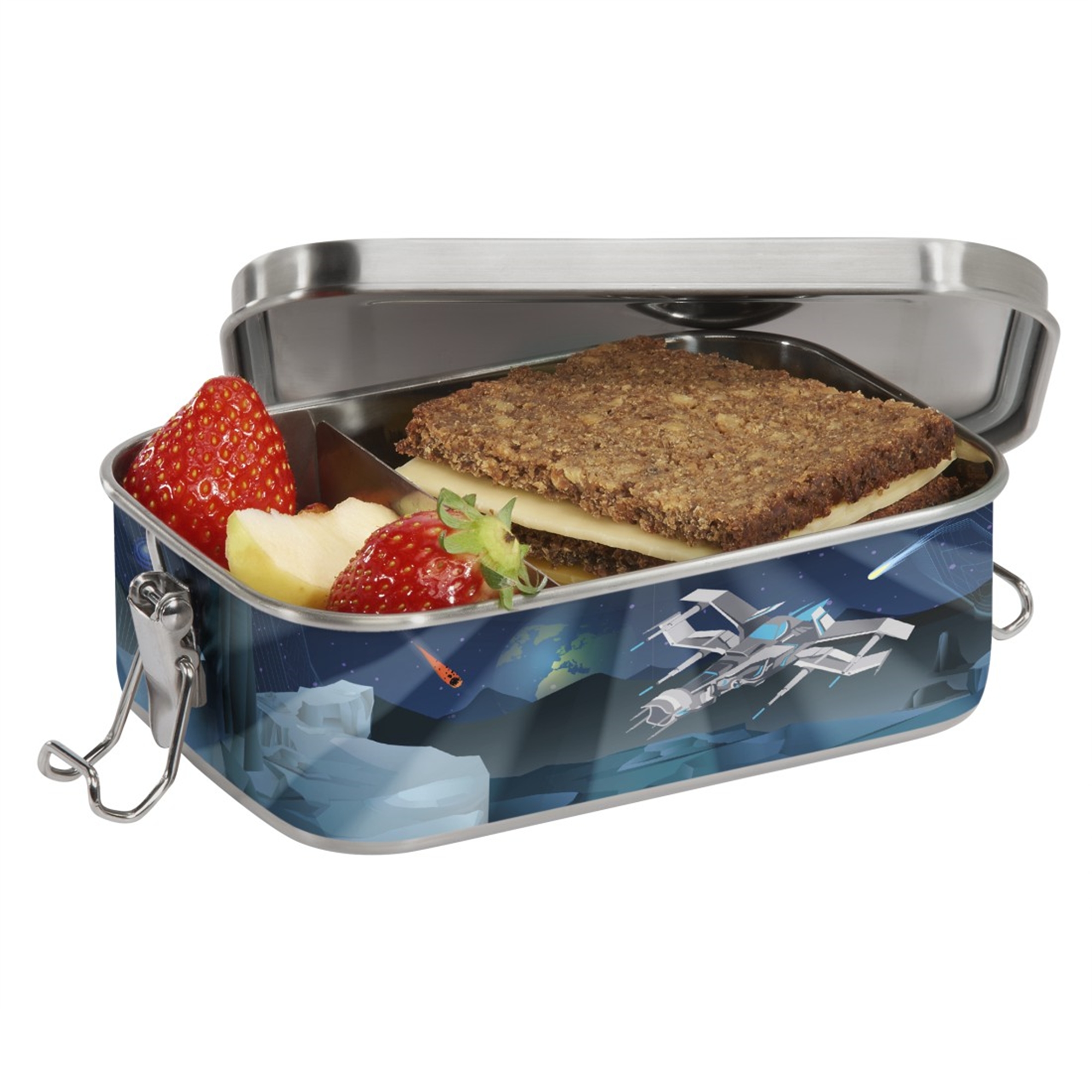 Edelstahl-Brotzeitbox