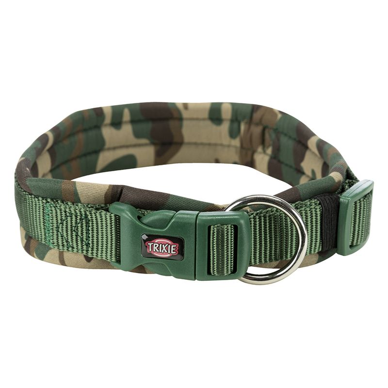 Trixie Premium Halsband extra breite Neopren-Polsterung | bitiba