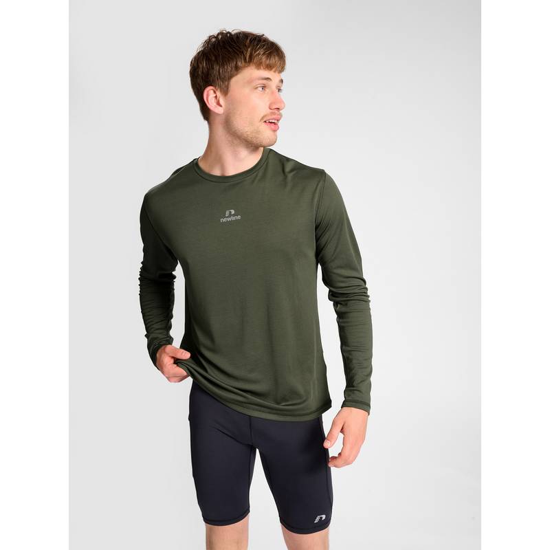 Newline nwlBEAT POLY LS TEE T-Shirt Herren