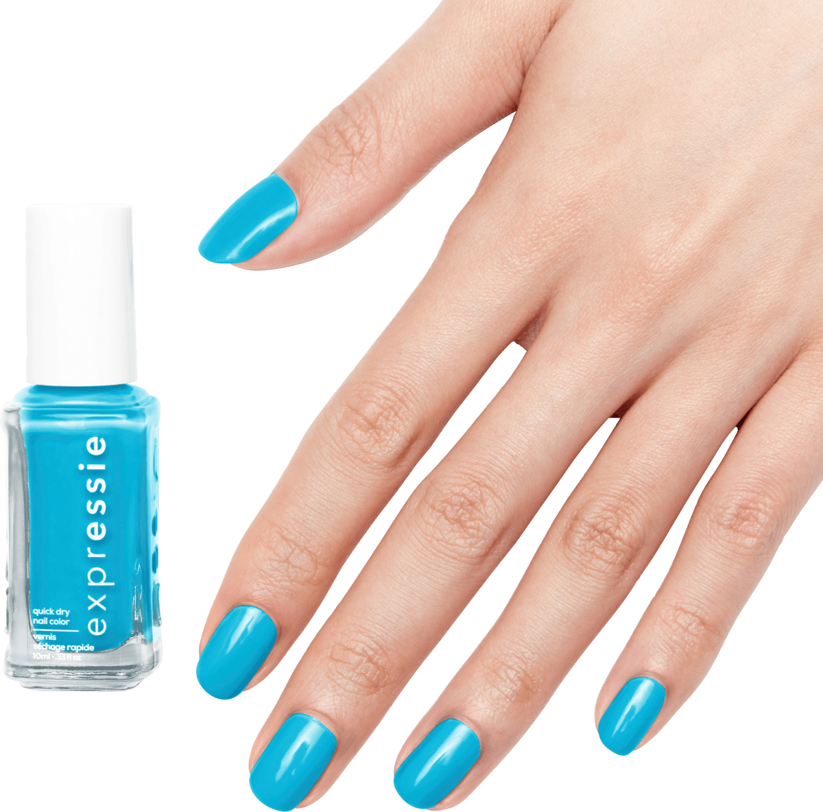 Nagellack Expressie Word On The Street 485 Blau, 10 ml