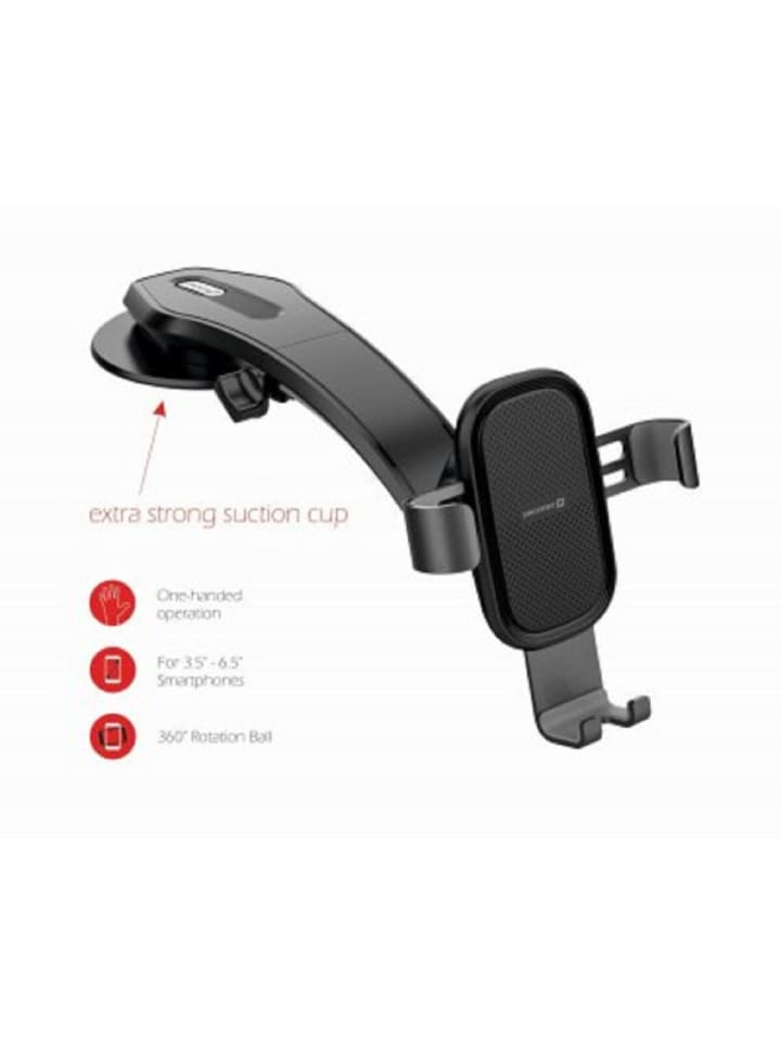 Swissten Metal Age Gravity 360 Auto Handyhalterung Universell für Smartphones in schwarz günstig kaufen 20 cm