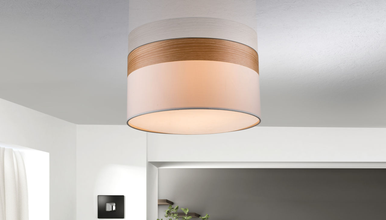 Globo Lighting - CHIPSY - Deckenleuchte Metall Nickel matt, 3x E27