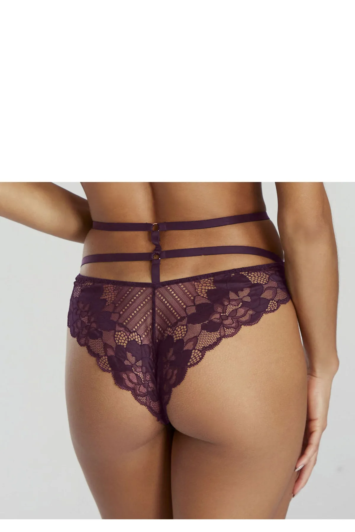 JETTE  Slip - Lila - Unifarben