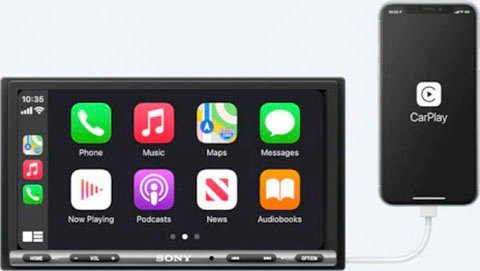 Sony XAV-AX3250ANT Autoradio (AM-Tuner, Digitalradio (DAB), FM-Tuner, 220 W)