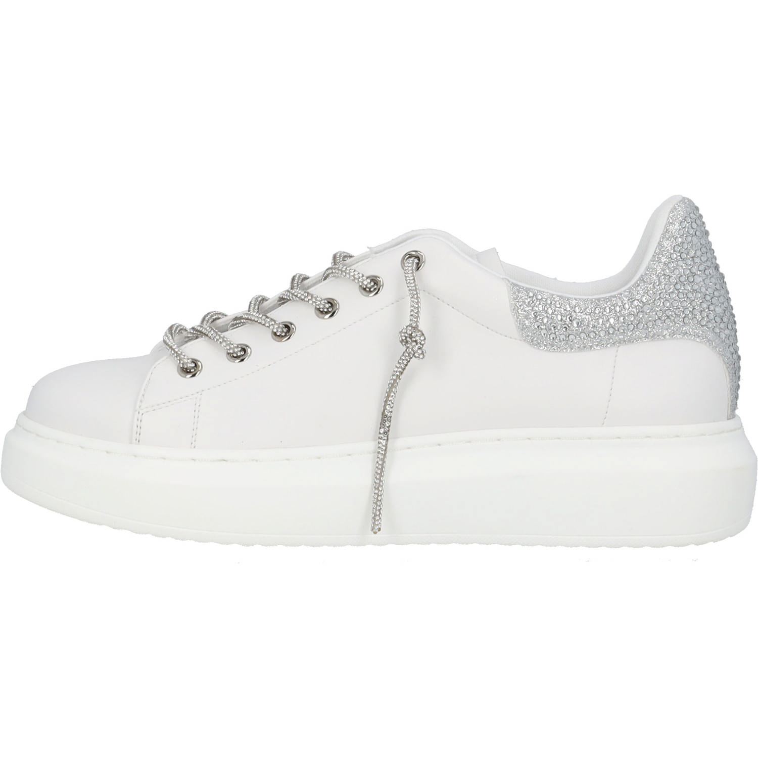 Palado Rugu by Sila Sahin, Sneakers Low, Damen, Weiß/Silber
