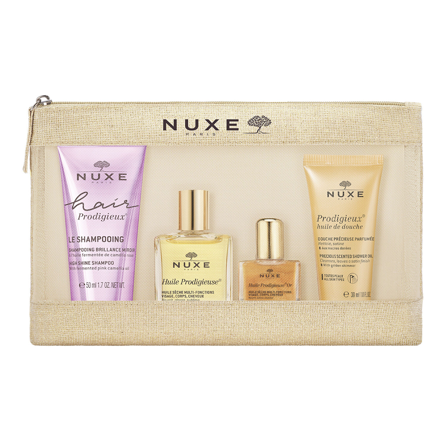 Nuxe Prodigieux® Trousse Mes indispensables - 4 Produits