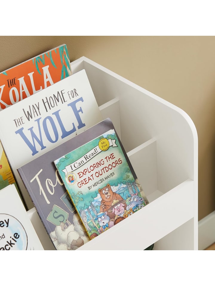 SoBuy Bücherregal in Weiß - (B)60 x (H)80 x (T)34cm günstig kaufen onesize