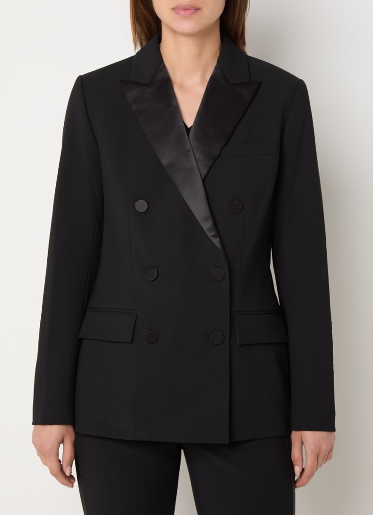 Ralph Lauren double-breasted blazer with flap pockets